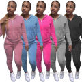 Winter Winter Women Hoodies Sweatsuit jogging met lange mouwen